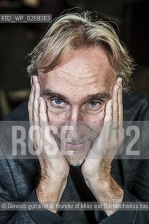 Mike Rutherford at Waterstones Head Office Piccadilly London..©Genesis guitarist & founder of Mike and The Mechanics has written his autobiography The Living Years.19th January 2014 ..Photograph by Nick Cunard/Writer Pictures/Rosebud2