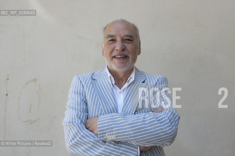 Tahar Ben Jelloun, Moroccan poet and writer, in Lyon, France, ©Writer Pictures/Rosebud2