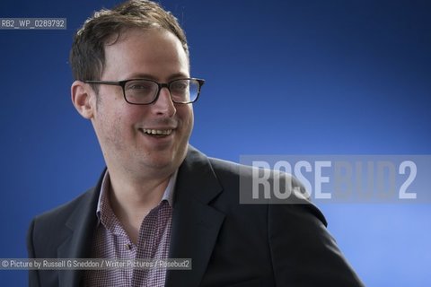 Nate Silver at the Edinburgh International Book Festival 2013. 13th August 2013..©Picture by Russell G Sneddon/Writer Pictures/Rosebud2