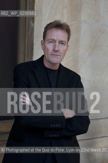 Lee Child, aka Jim Grant (born 1954), is a British thriller writer. His first novel, Killing Floor, won the Anthony Award for Best First Novel. Each of Childs novels follows the adventures of a former American Military Policeman, Jack Reacher, who wanders the United States..©Photographed at the Quai du Polar, Lyon on 22nd March 2012..Picture by Mathieu Bourgois/Writer Pictures/Rosebud2