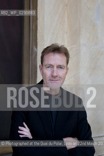 Lee Child, aka Jim Grant (born 1954), is a British thriller writer. His first novel, Killing Floor, won the Anthony Award for Best First Novel. Each of Childs novels follows the adventures of a former American Military Policeman, Jack Reacher, who wanders the United States..©Photographed at the Quai du Polar, Lyon on 22nd March 2012..Picture by Mathieu Bourgois/Writer Pictures/Rosebud2
