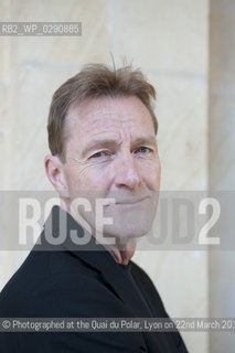 Lee Child, aka Jim Grant (born 1954), is a British thriller writer. His first novel, Killing Floor, won the Anthony Award for Best First Novel. Each of Childs novels follows the adventures of a former American Military Policeman, Jack Reacher, who wanders the United States..©Photographed at the Quai du Polar, Lyon on 22nd March 2012..Picture by Mathieu Bourgois/Writer Pictures/Rosebud2