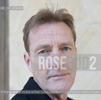Lee Child, aka Jim Grant (born 1954), is a British thriller writer. His first novel, Killing Floor, won the Anthony Award for Best First Novel. Each of Childs novels follows the adventures of a former American Military Policeman, Jack Reacher, who wanders the United States..©Photographed at the Quai du Polar, Lyon on 22nd March 2012..Picture by Mathieu Bourgois/Writer Pictures/Rosebud2