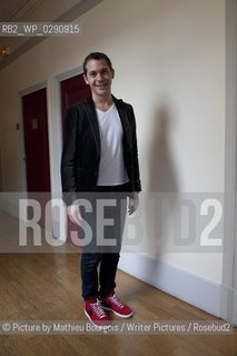 Romain Puertolas, Salon de la Licra, Paris .5th April 2014..©Picture by Mathieu Bourgois/Writer Pictures/Rosebud2