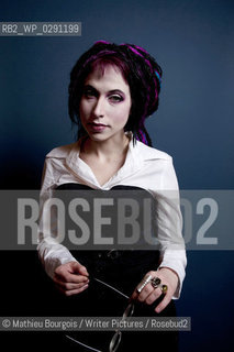 Sofi Oksanen, Finnish author.. copyright©Mathieu Bourgois/Writer Pictures/Rosebud2