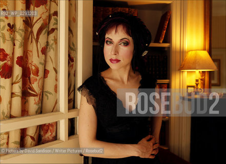 Sofi Oksanen, Finnish writer. She has won many major writing awards in Finland. Photographed in London. Taken 5th July 2010..©Picture by David Sandison/Writer Pictures/Rosebud2
