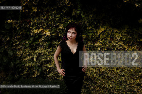Sofi Oksanen, Finnish writer. She has won many major writing awards in Finland. Photographed in London. Taken 5th July 2010..©Picture by David Sandison/Writer Pictures/Rosebud2