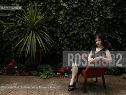 Sofi Oksanen, Finnish writer. She has won many major writing awards in Finland. Photographed in London. Taken 5th July 2010..©Picture by David Sandison/Writer Pictures/Rosebud2