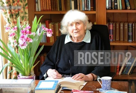 Elizabeth Jane Howard (1923-2014), English novelist, at her home in Bungay, Suffolk, UK.
©Writer Pictures/Rosebud2