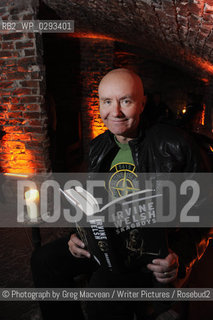 Irvine Welsh at the official launch of his new book Skagboys at The Caves, Edinburgh.20th April 2012..©Photograph by Greg Macvean/Writer Pictures/Rosebud2