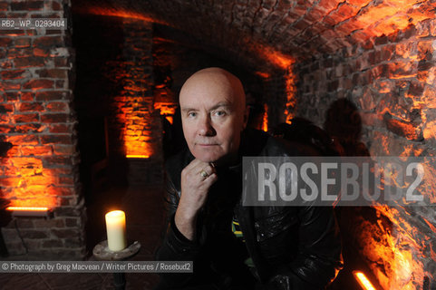 Irvine Welsh at the official launch of his new book Skagboys at The Caves, Edinburgh.20th April 2012..©Photograph by Greg Macvean/Writer Pictures/Rosebud2