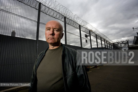 Author Irvine Welsh visits Edinburghs Saughton Prison to talk about his new book  Crime to members of the pr©Writer Pictures/Rosebud2