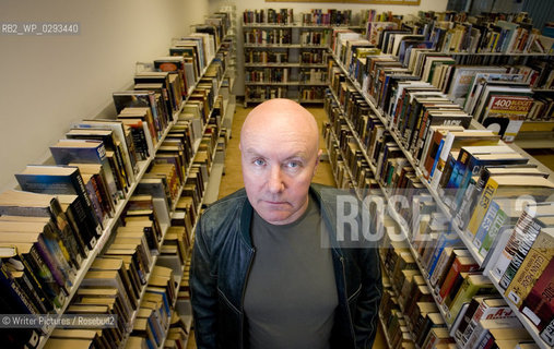 Author Irvine Welsh visits Edinburghs Saughton Prison to talk about his new book  Crime to members of the prison ©Writer Pictures/Rosebud2