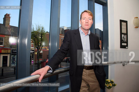 Lee Child, author, promoting his book GONE TOMORROW at Waterstones event held at the Central Library in Peterborough, Cambridgeshire. Taken 24th April 2009..©Picture by Stephen Daniels/Writer Pictures/Rosebud2