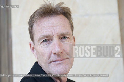 Lee Child, aka Jim Grant (born 1954), is a British thriller writer. His first novel, Killing Floor, won the Anthony Award for Best First Novel. Each of Childs novels follows the adventures of a former American Military Policeman, Jack Reacher, who wanders the United States..©Photographed at the Quai du Polar, Lyon on 22nd March 2012..Picture by Mathieu Bourgois/Writer Pictures/Rosebud2