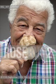 Antonio Carluccio, Italian chef, restaurateur and food expert, based in London..©11th September 2014..Photograph by David Sandison/Writer Pictures/Rosebud2