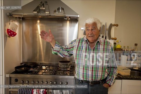 Antonio Carluccio, Italian chef, restaurateur and food expert, based in London..©11th September 2014..Photograph by David Sandison/Writer Pictures/Rosebud2