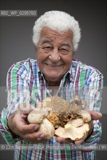 Antonio Carluccio, Italian chef, restaurateur and food expert, based in London..©11th September 2014..Photograph by David Sandison/Writer Pictures/Rosebud2