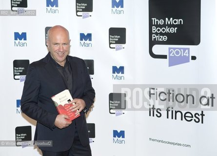 The Man Booker Prize 2014 Shortlist.Richard Flanagan, The Narrow Road to the Dee©Writer Pictures/Rosebud2