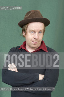 Kevin Barry, Irish writer and author of City of Bohane at The Edinburgh International Book Festival 2011.  Picture taken 18/08/2011..©Credit Geraint Lewis/Writer Pictures/Rosebud2
