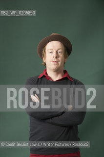 Kevin Barry, Irish writer and author of City of Bohane at The Edinburgh International Book Festival 2011.  Picture taken 18/08/2011..©Credit Geraint Lewis/Writer Pictures/Rosebud2