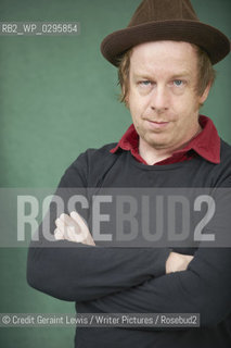 Kevin Barry, Irish writer and author of City of Bohane at The Edinburgh International Book Festival 2011.  Picture taken 18/08/2011..©Credit Geraint Lewis/Writer Pictures/Rosebud2
