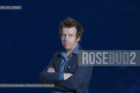 Kevin Barry during the Edinburgh International Book Festival 2012 in Charlotte Square Gardens. Taken 16th August 2012..©Picture by Pako Mera/Writer Pictures/Rosebud2