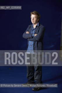 Kevin Barry, writer of Dark Lies The Island, at The Edinburgh International Book Festival.  Photograph taken 16/08/2012..©Picture by Geraint Lewis/Writer Pictures/Rosebud2