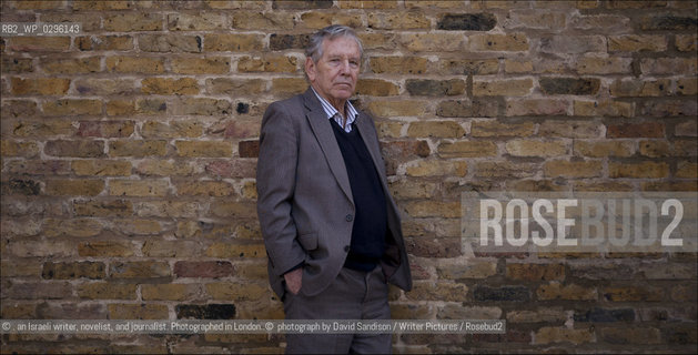 Amoz Oz..©. an Israeli writer, novelist, and journalist. Photographed in London..© photograph by David Sandison/Writer Pictures/Rosebud2
