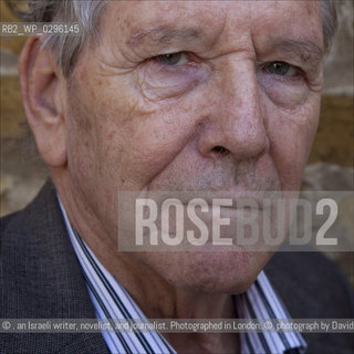 Amoz Oz..©. an Israeli writer, novelist, and journalist. Photographed in London..© photograph by David Sandison/Writer Pictures/Rosebud2