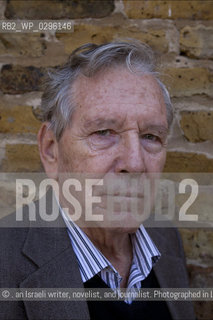 Amoz Oz..©. an Israeli writer, novelist, and journalist. Photographed in London..© photograph by David Sandison/Writer Pictures/Rosebud2