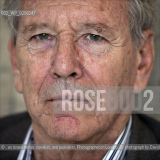 Amoz Oz..©. an Israeli writer, novelist, and journalist. Photographed in London..© photograph by David Sandison/Writer Pictures/Rosebud2
