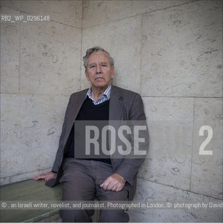 Amoz Oz..©. an Israeli writer, novelist, and journalist. Photographed in London..© photograph by David Sandison/Writer Pictures/Rosebud2