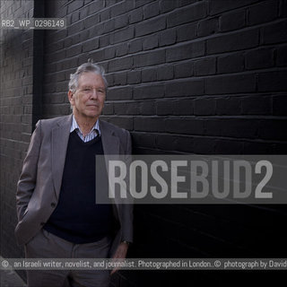Amoz Oz..©. an Israeli writer, novelist, and journalist. Photographed in London..© photograph by David Sandison/Writer Pictures/Rosebud2