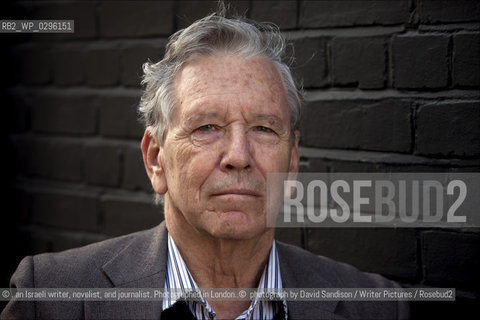 Amoz Oz..©. an Israeli writer, novelist, and journalist. Photographed in London..© photograph by David Sandison/Writer Pictures/Rosebud2