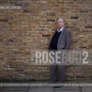 Amoz Oz..©. an Israeli writer, novelist, and journalist. Photographed in London..© photograph by David Sandison/Writer Pictures/Rosebud2