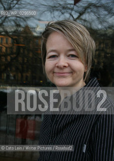 Sarah Waters, English writer. Photographed in Sweden on 1st February 2007..©Cato Lein/Writer Pictures/Rosebud2