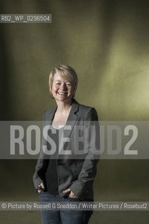 Sarah Waters at Edinburgh International Book Festival 2014 .25th August 2014..©Picture by Russell G Sneddon/Writer Pictures/Rosebud2