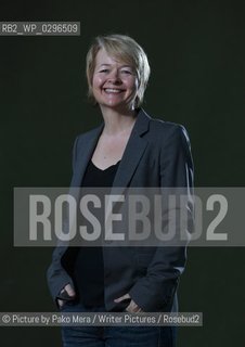 Sarah Waters at Edinburgh International Book Festival 2014 .25th August 2014..©Picture by Pako Mera/Writer Pictures/Rosebud2