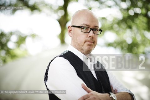John Boyne, novelist, writer, at Edinburgh International Book Festival.20th August 2014..©Photograph by Geraint Lewis/Writer Pictures/Rosebud2