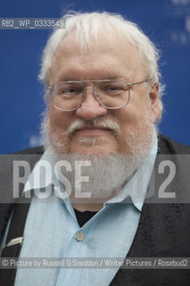 George RR Martin at Edinburgh International Book Festival 2014. .11th August 2014..©Picture by Russell G Sneddon/Writer Pictures/Rosebud2