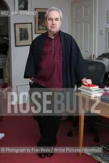 John Banville in his writing room in Dublin, Ireland .2nd January 2013..©Photograph by Fran Veale/Writer Pictures/Rosebud2