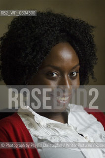 Chimamanda Ngozi Adichie, Nigerian writer.7th March 2010..©Photograph by Phyllis Christopher/Writer Pictures/Rosebud2