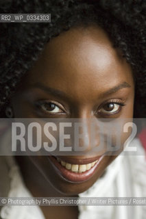 Chimamanda Ngozi Adichie, Nigerian writer.7th March 2010..©Photograph by Phyllis Christopher/Writer Pictures/Rosebud2