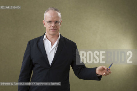 Hans Ulrich Obrist at Edinburgh International Book Festival 2014.9th August 2014..©Picture by Russell G Sneddon/Writer Pictures/Rosebud2