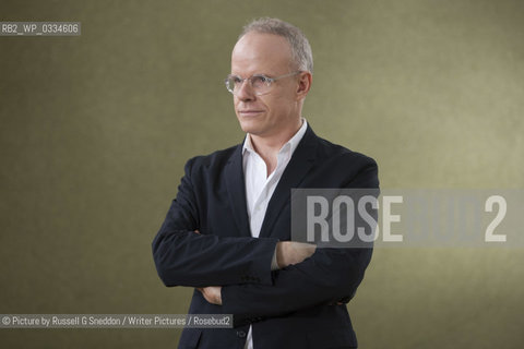 Hans Ulrich Obrist at Edinburgh International Book Festival 2014.9th August 2014..©Picture by Russell G Sneddon/Writer Pictures/Rosebud2