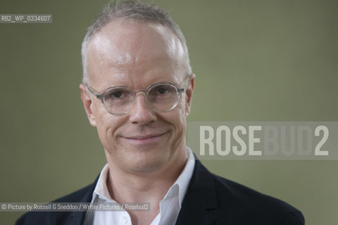 Hans Ulrich Obrist at Edinburgh International Book Festival 2014.9th August 2014..©Picture by Russell G Sneddon/Writer Pictures/Rosebud2