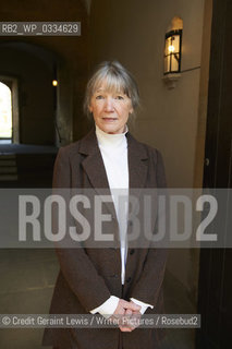 Anne Tyler, American Pulitzer Prize winning author and writer at The Oxford Literary Festival at Christchurch College Oxford. Her new novel The Beginners Goodbye is published in April 2012. Taken 1st April 2012..©Credit Geraint Lewis/Writer Pictures/Rosebud2