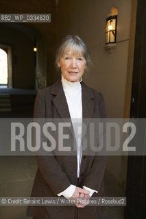 Anne Tyler, American Pulitzer Prize winning author and writer at The Oxford Literary Festival at Christchurch College Oxford. Her new novel The Beginners Goodbye is published in April 2012. Taken 1st April 2012..©Credit Geraint Lewis/Writer Pictures/Rosebud2