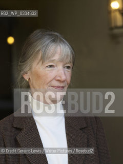 Anne Tyler, American Pulitzer Prize winning author and writer at The Oxford Literary Festival at Christchurch College Oxford. Her new novel The Beginners Goodbye is published in April 2012. Taken 1st April 2012..©Credit Geraint Lewis/Writer Pictures/Rosebud2